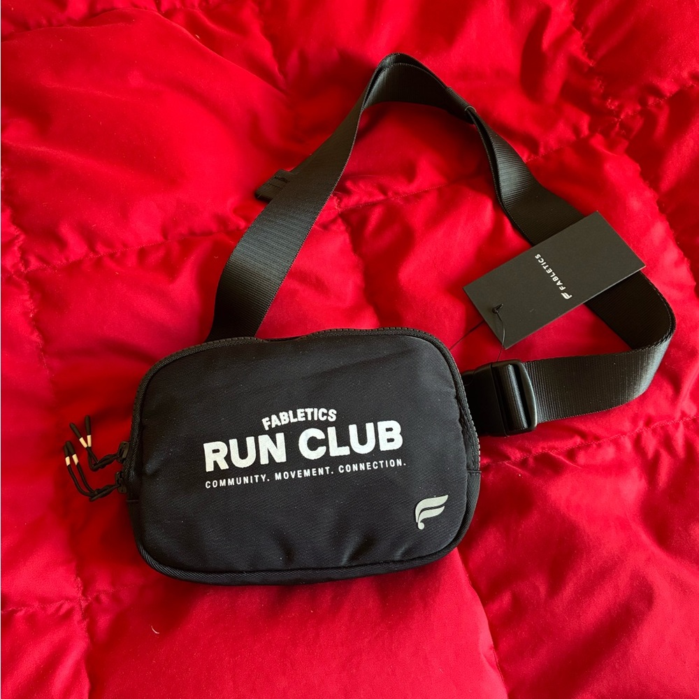 Fabletics Black Run Club Crossbody Waist Pack